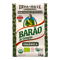 Barao Mate Tea ORGANIC  (Erva Mate Organica Barao) 1kg 