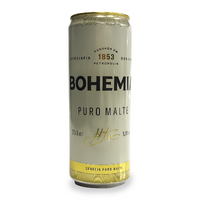 BEST BEFORE 12/02/2024 - Bohemia Puro Malte Beer Can (Cerveja Bohemia Lata) 350ml
