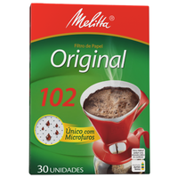 Melitta Coffee Filter Paper size 102 - 30 units ( Filtro de Papel para Cafe)