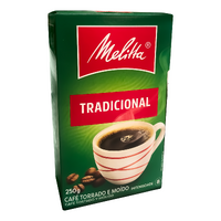 Melitta Coffee Ground and Roasted (Cafe Melitta Tradicional) 250g
