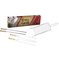 Grill and Skewers Kit (Espetos e Grelha)