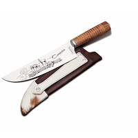 Rustic Gaucho Carving knife - 8" 9 (Faca de Carne Campeira)